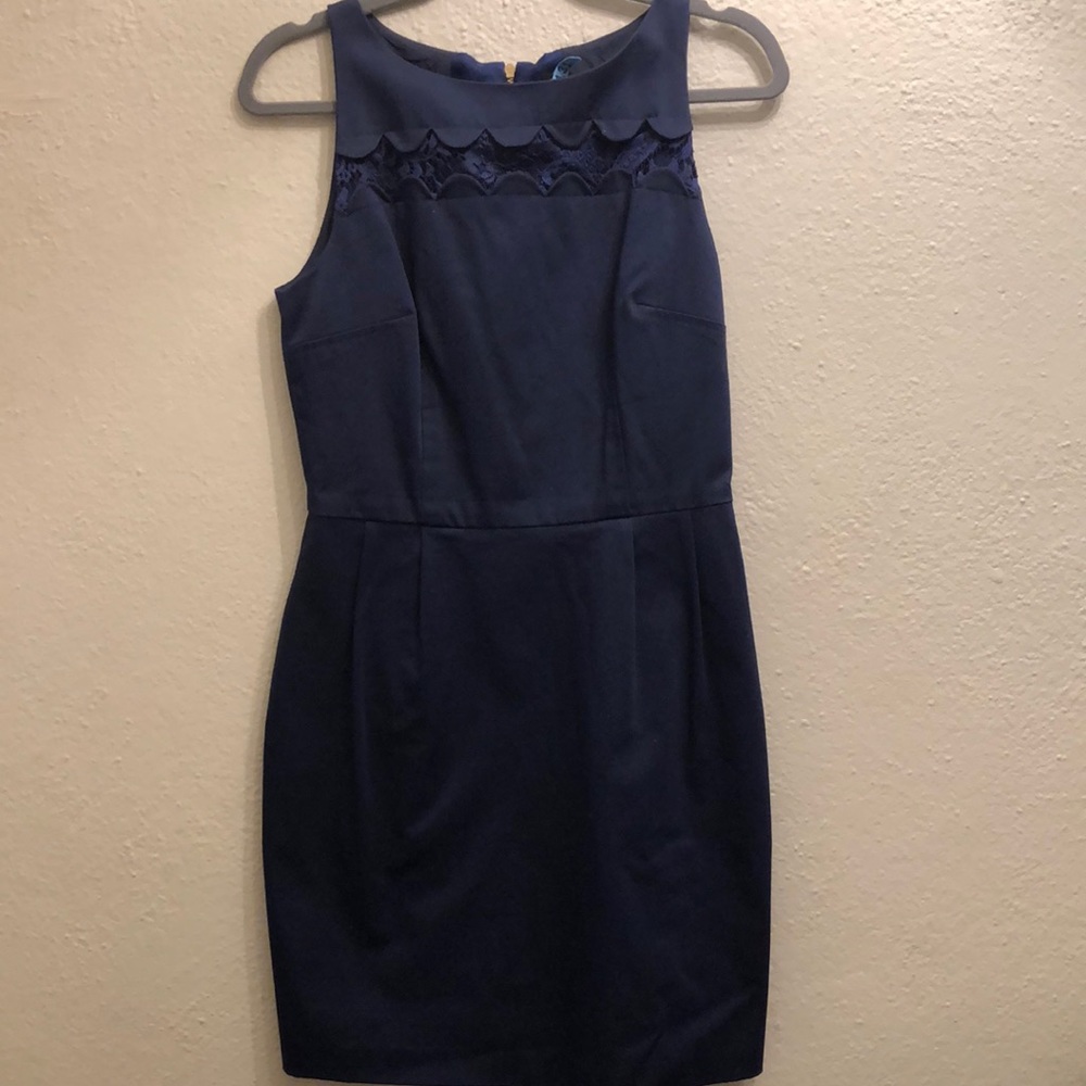 Club Monaco Navy Blue Dress